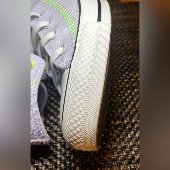 Converse Chuck Taylor All Star Vapor High Top Lavender Green A06010C Size 8 - Picture 7 of 11